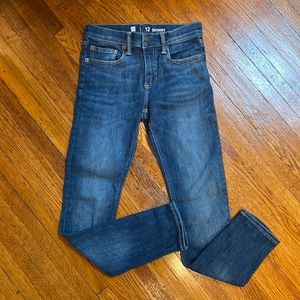 GAP Kids Boys skinny stretch denim jeans. Size 12